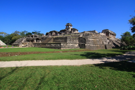 Commonly refered to as the palace, this structure was actually  a residential and administrative complex.